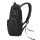 Custom big capacity travel leisure college student black computer oxford backpack