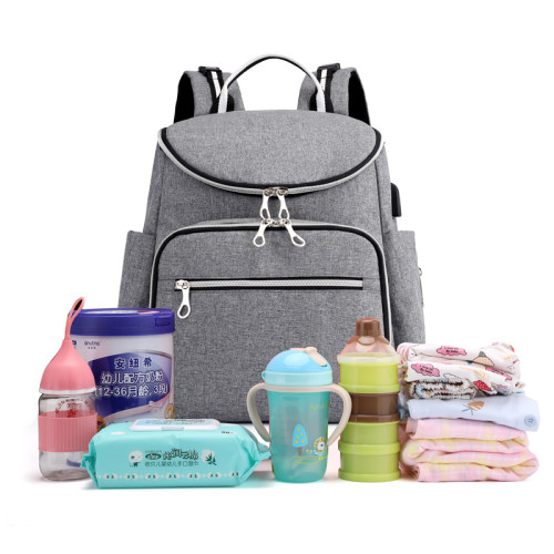 Multifunction Waterproof Mom bag Back Pack Nappy Changing Bag Mummy Baby Diaper Backpack