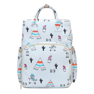 baby bags luiertas portable bag outdoor changing bag printed unique travel backpack diaper backpack