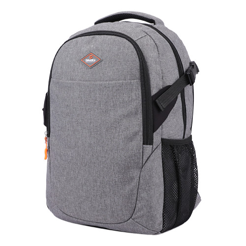 High quality gray nylon business men computer backpack nylon bags men bags