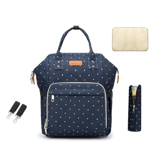 Nappy Bag Waterproof Travel Multifunction USB Charger Bottom Antifouling Design Mommy Diaper Bag Backpack