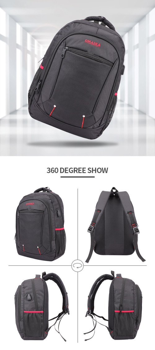 Design Backpack Laptop Travel Bags Softback Custom Logo 3 compartment Laptop Bag Backpack