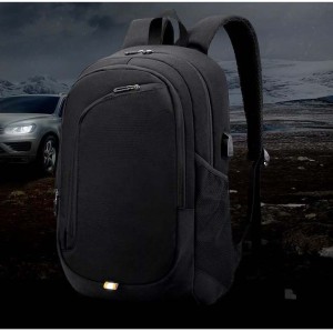 Travelling Multifunctional Laptop Backpack  Design Polyester School Laptop Backpack with USB Charge