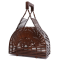 Bamboo Clutch Tote Bag Wooden Handbag Women