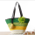 Wholesale hand-woven bohemian beach bag fashion inverted hat-shaped rattan woven straw bag female handbag