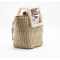 OEM beach ladies summer handbag wholesale straw woven tassel messenger bags