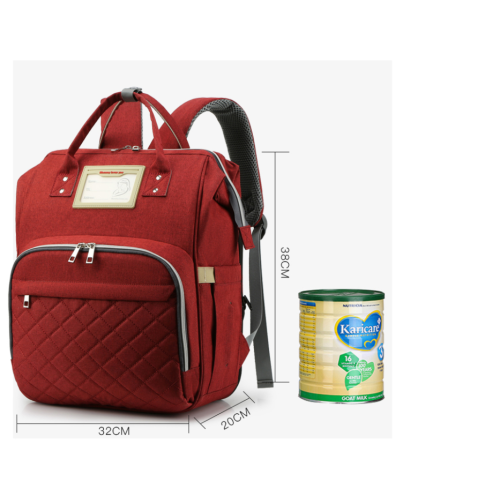 Diaper Bag With Changing Station USB Charge Waterproof multifunction baby diaper bags