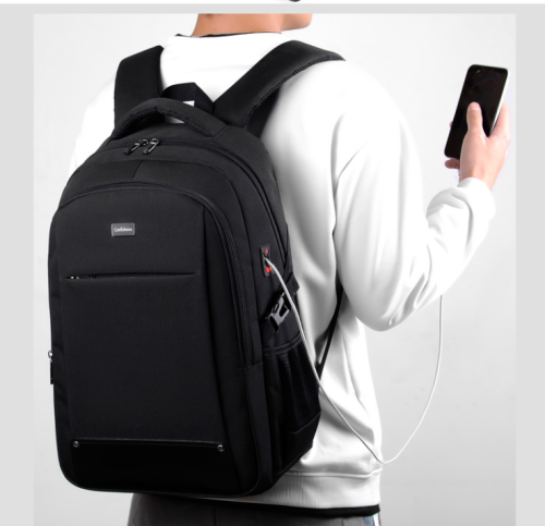 Multifunctional Waterproof Laptop Backpack Anti-theft Smart Student School Bags with USB Charger po