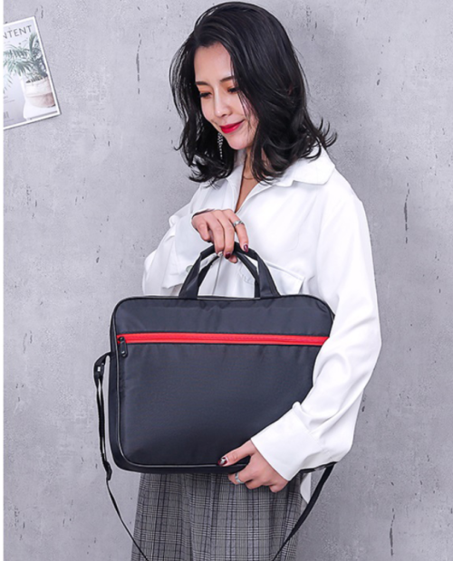 Nylon school bag new models customize messenger bag for 14-15.6 inch computer briefcase