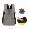Fashion bag stude Mochila 3 pieces large capacity travel waterproof custom backpack with logo