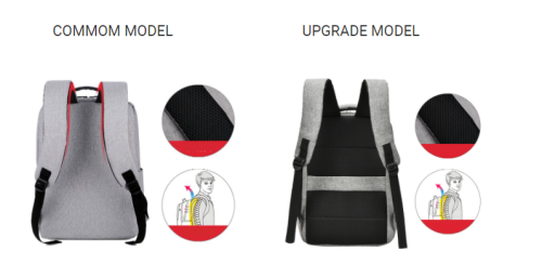 Fashion men and women backpack custom logo wholesale large capacity laptop backpack bags