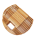INS popular handmade natural round bamboo bags woven bag lady hand bags Rattan straw bags