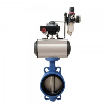Pneumatic Tetrafluoro Butterfly Valve