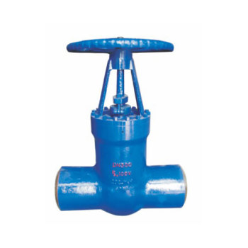 HIGH TEMPERATURE AND HIGH PRESSURE WELDING GATE VALVE