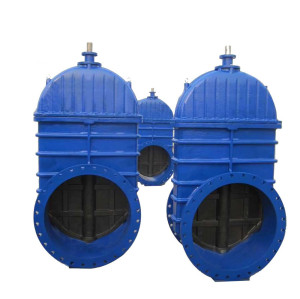 Large diameter gate valve