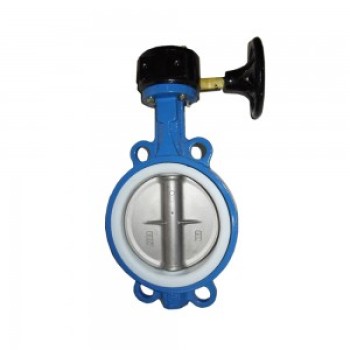 TURBINE TETRAFLUORO BUTTERFLY VALVE