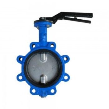 HANDLE-TO-GRIP CONVEX EAR BUTTERFLY VALVE