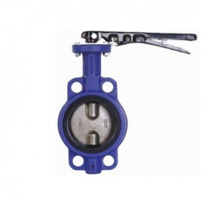 WITHOUT PIN WAFER BUTTERFLY VALVE