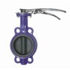 WITHOUT PIN RUBBER LINING HANDLE WAFER BUTTERFLY VALVE