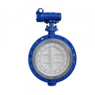 CARBON STEEL HIGH TEMPERATURE BUTTERFLY VALVE WITH METAL SEAT