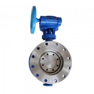 FLANGED METAL-SEAL BUTTERFLY VALVE
