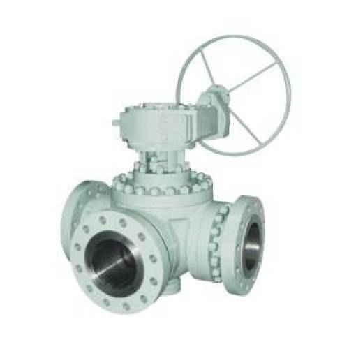 Q44 / 45F FLANGE THREE WAY BALL VALVE
