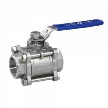 THREE-PIECE SPIKE BALL VALVE