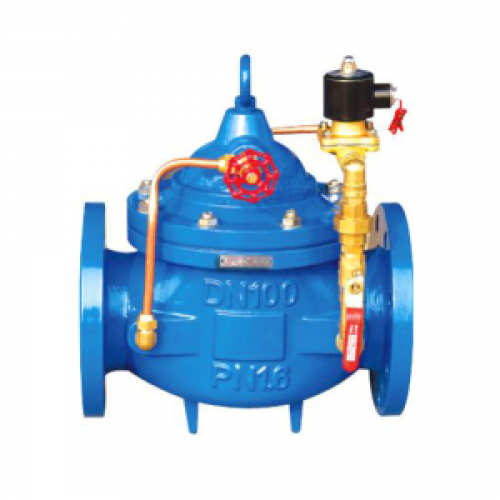 ELECTRICALLY OPERATED SERIES WATER CONTROL VALVE
