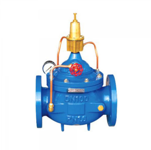 THE PRESSURE RELIEF HOLDING WATER CONTROL VALVE