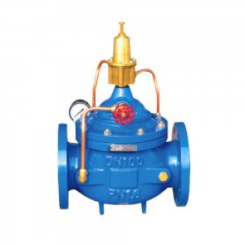 THE PRESSURE RELIEF HOLDING WATER CONTROL VALVE