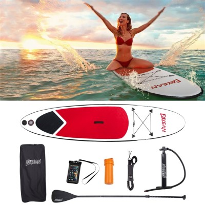 Whale Design China Wholesale Inflatable Paddle Board Hiqh Quality Surf Board Custom Sup Board red