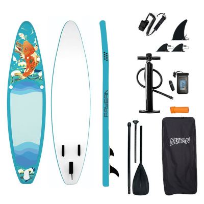 KOI Design China Wholesale Inflatable Paddle Board Hiqh Quality Surf Board Custom Sup Board
