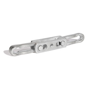 S228 zinc plated forged rivetless chain | Light duty overhead trolley system | Power and free conveyor