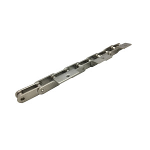 Double pitch stainless steel chain A&K attachments | Standard roller chain | a2 attachment chain