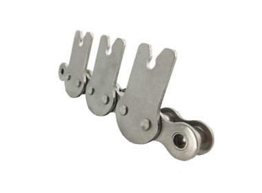 Stainless steel conveyor chain | Popsicle machine chain | Stainless steel chain attachments | Bakery oven chains