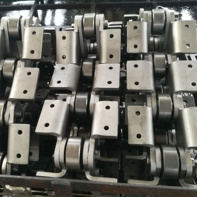 K2 attachment steel cane carrier conveyor chain | Bucket elevator chain | Engineering Class Chain