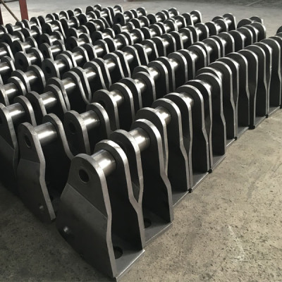 Pusher type cane carrier steel conveyor chain | Sugar mill chain | Sugar pusher conveyor chain