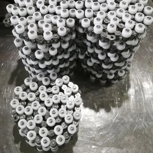 Stainless steel chain with extended pins | Simple roller chain | Short pitch stainless steel roller chain