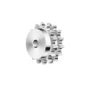 Duplex sprockets with hub (ASA) 35-2 | double strand chain sprockets | 35 roller chain sprockets