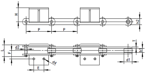 Deep pan conveyor chain supplier