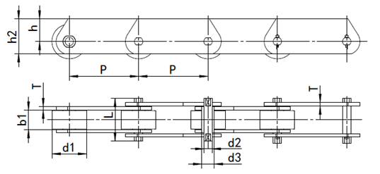 MT series engineering chain supplier