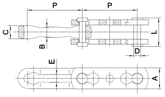 white zinc plated chain supplier