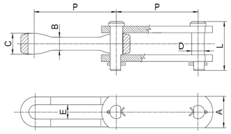 X348 forged chain supplier