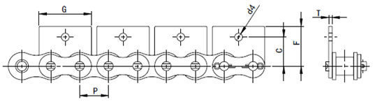 Short pitch stainless steel chain supplier