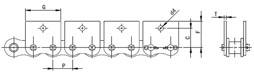 Short pitch stainless steel chain supplier