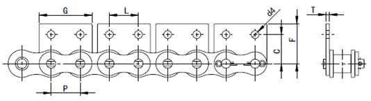 Short pitch stainless steel chain supplier