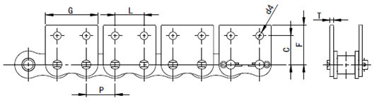 Short pitch stainless steel chain supplier