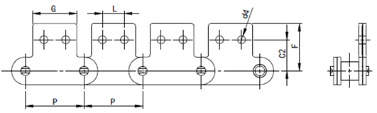 attachment chain drawing