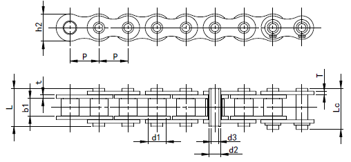 Hollow Pin Stainless Steel Chain supplier