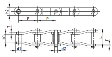 Deep pan conveyor chain supplier